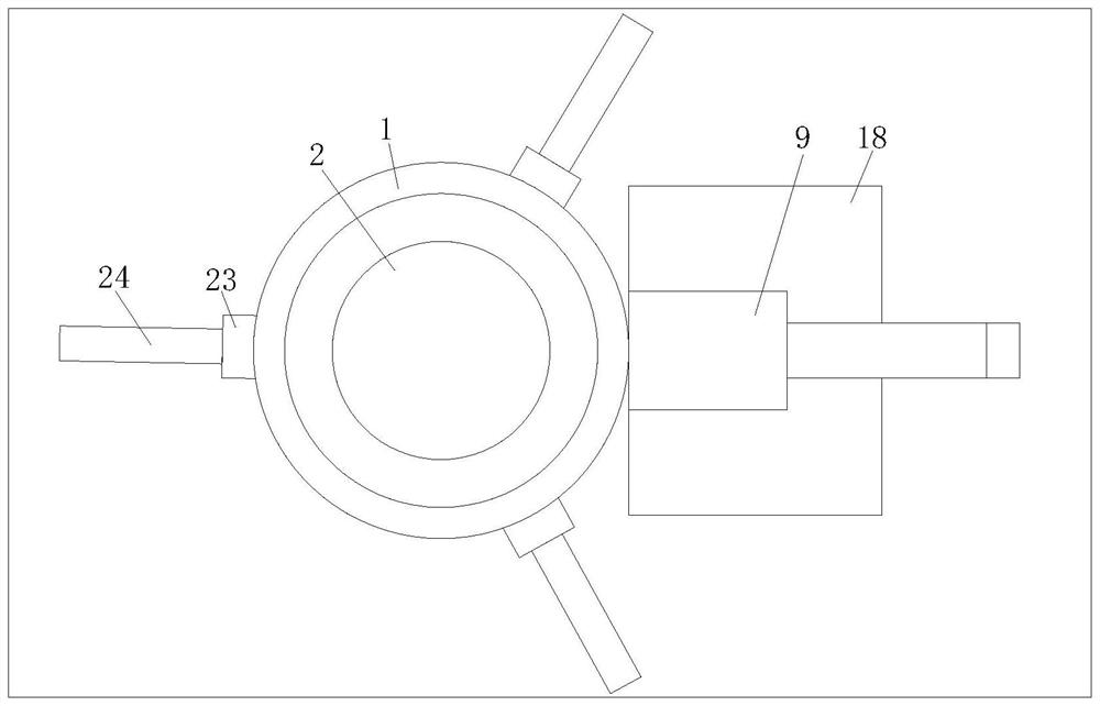 Crushing device for coal mining