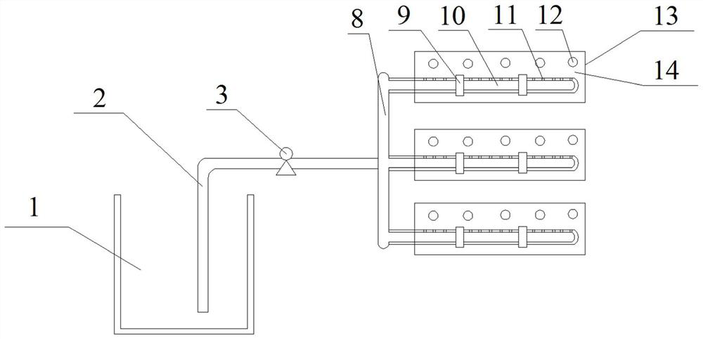 Simple and efficient flue-cured tobacco non-film-uncovering compartment-loading cultivation method