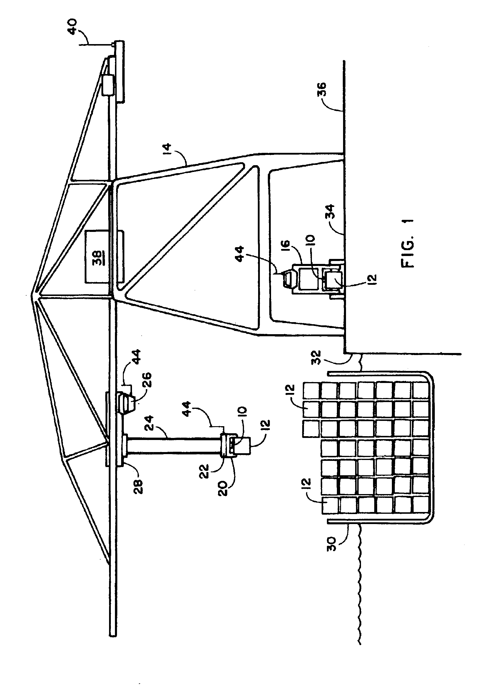 Crane mounted cargo container inspection apparatus and method