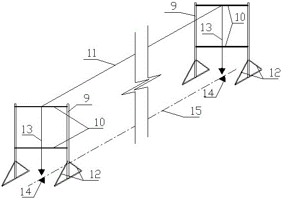 Installing method of the integral sleeve of a kind of T -bolt (diameter &lt;= 48mm)