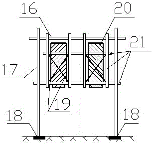 Installing method of the integral sleeve of a kind of T -bolt (diameter &lt;= 48mm)