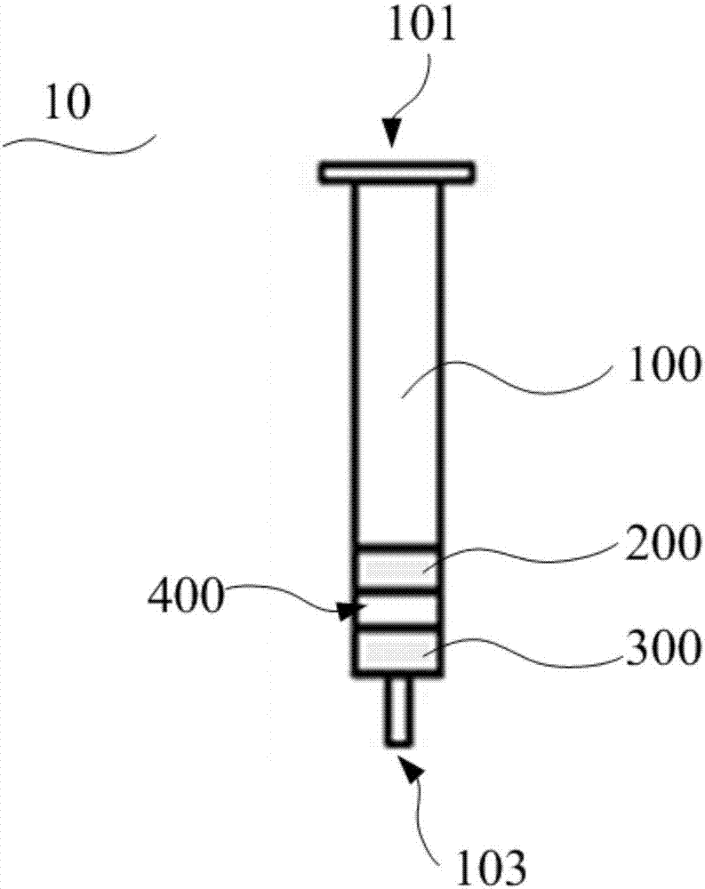 Detection gel column of lincomycin and detection method of lincomycin