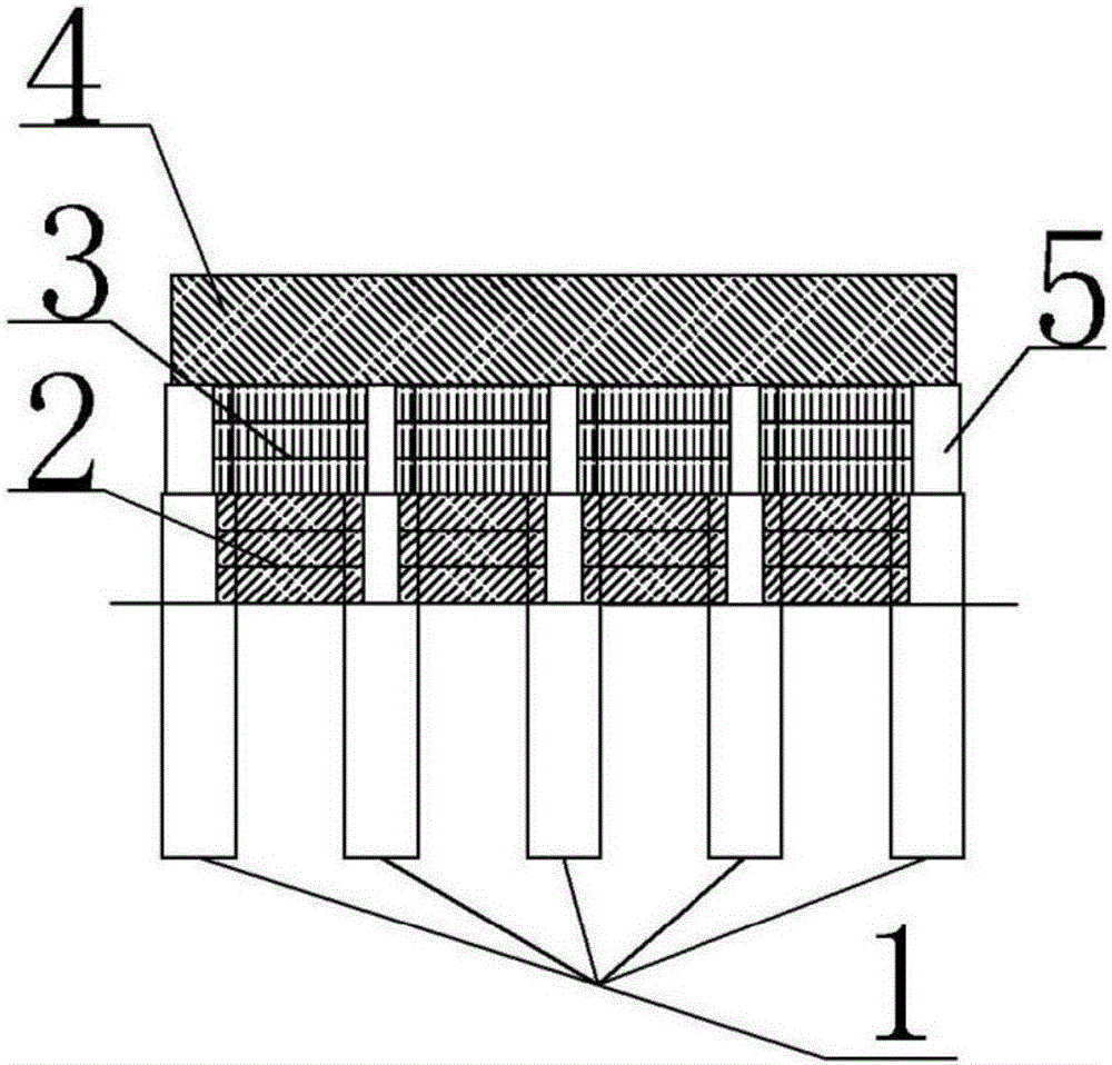 Sheet-pile wall and construction method thereof