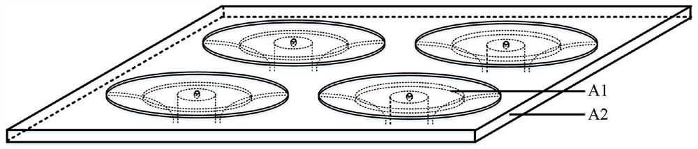 An acoustic black hole vibration and noise reduction device