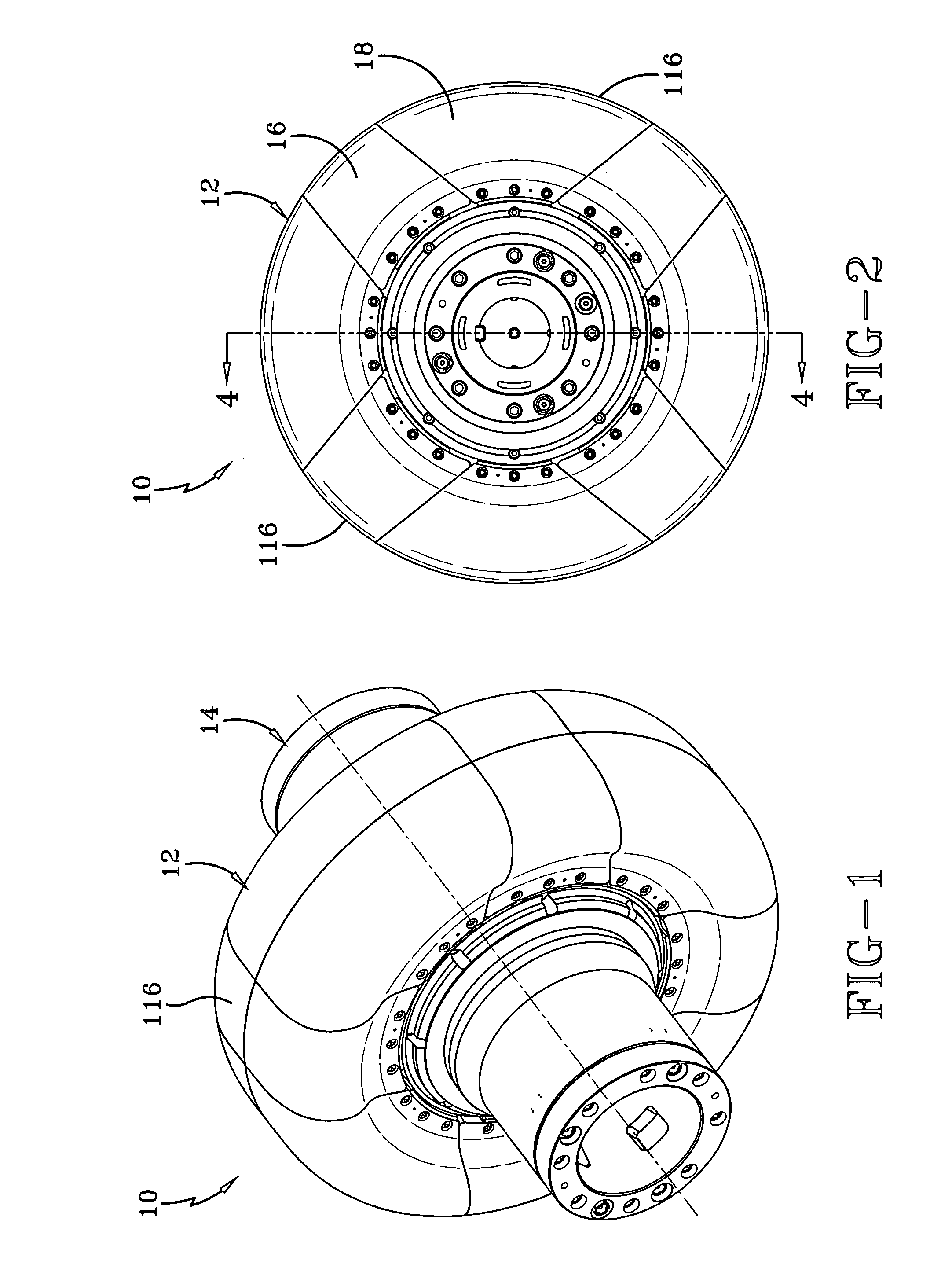 Tire building core latching and transport mechanism