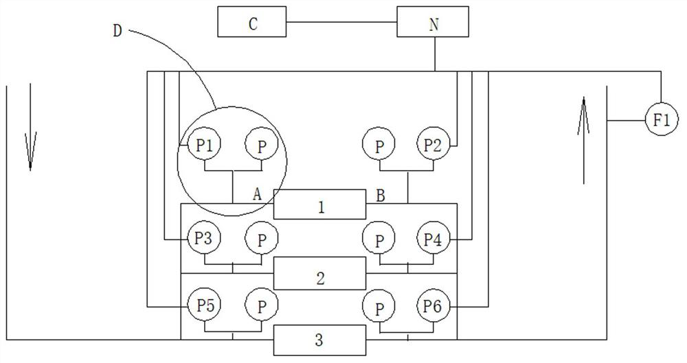Independent flow online detection and verification method for parallel equipment of refrigeration station