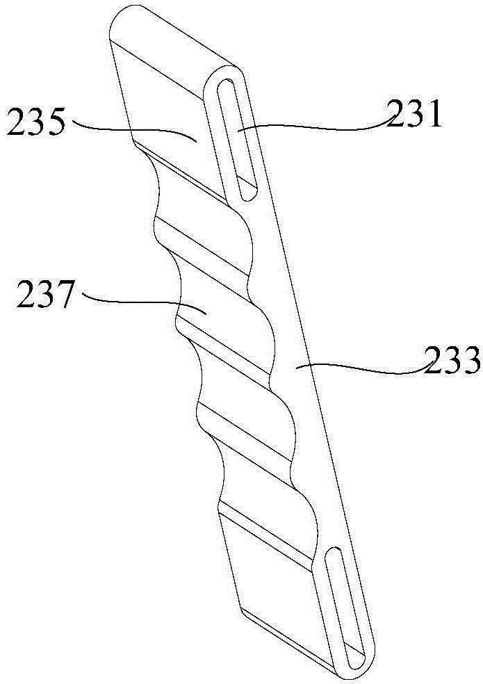 Handle structure of portable lamp and portable lamp