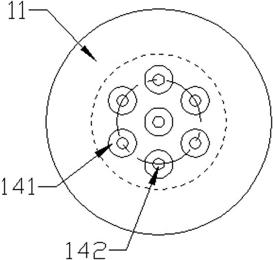 Exhaust unit and method for low-pressure casting with metal mold