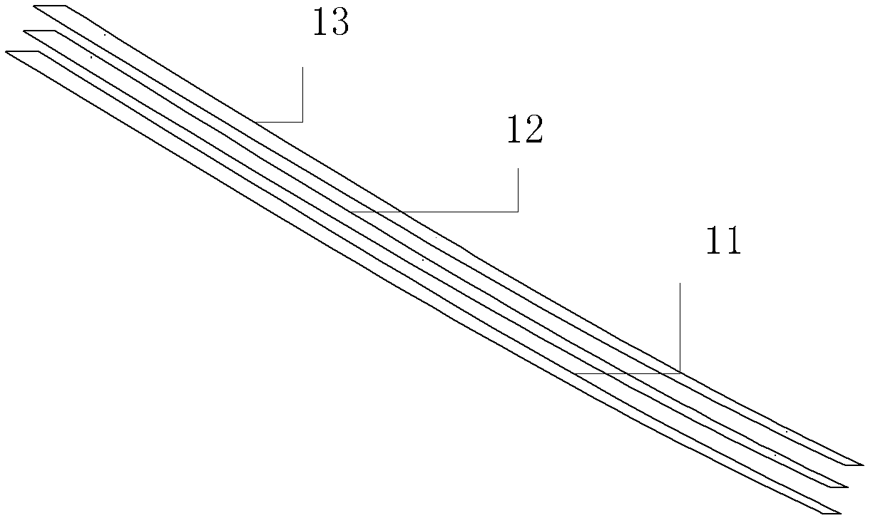 Compound forming method for large-curvature double-curve-degree high-accuracy antenna panel