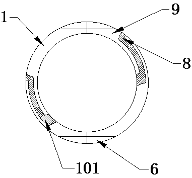 High-temperature-resistance bearing bush with heat dissipation easy to carry out