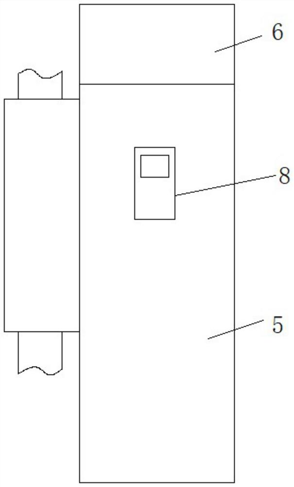 High-sensitivity single police law enforcement video and audio recorder with anti-falling function