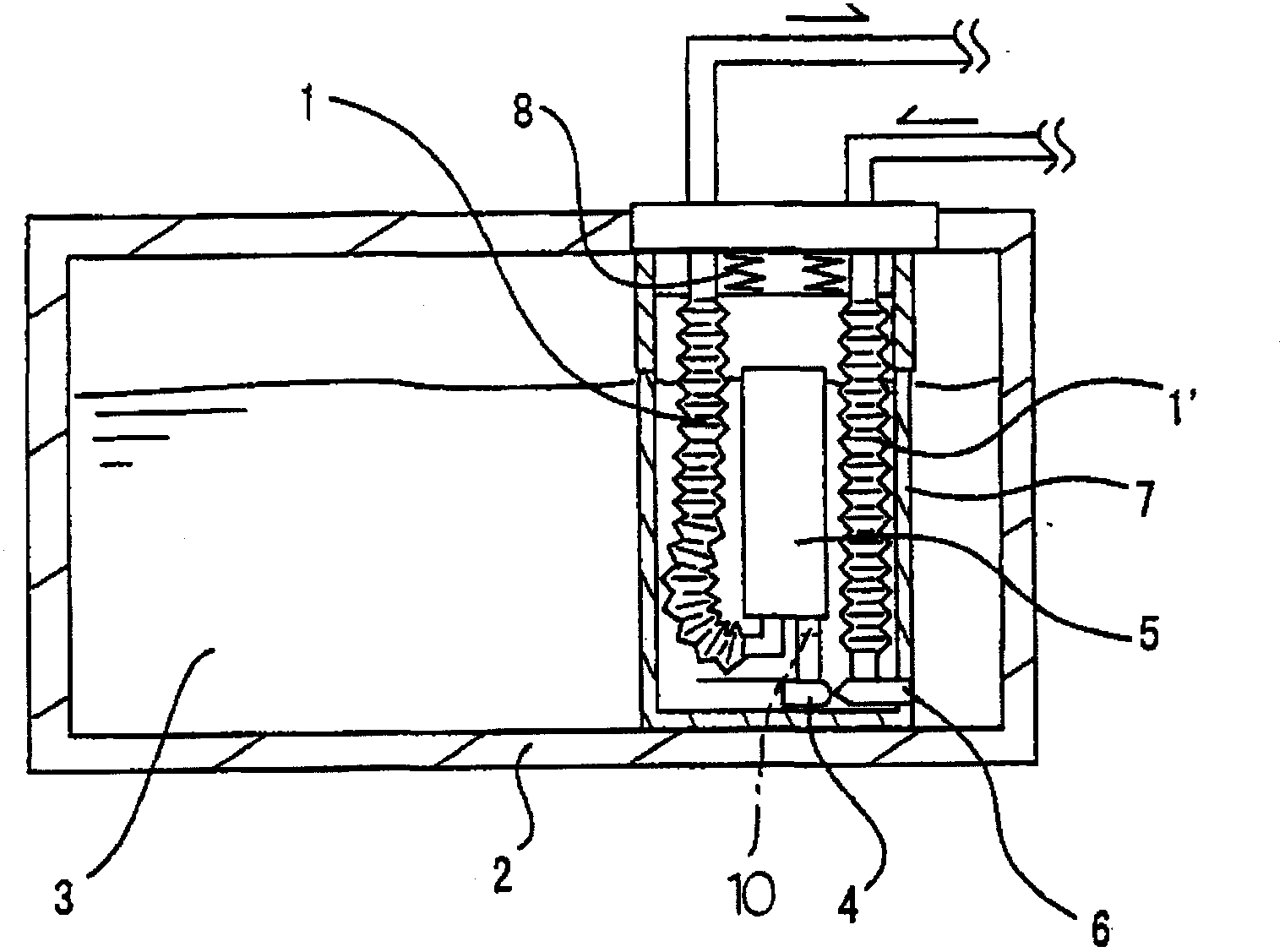 Automobile fuel in-tank tube and method of manufacturing same