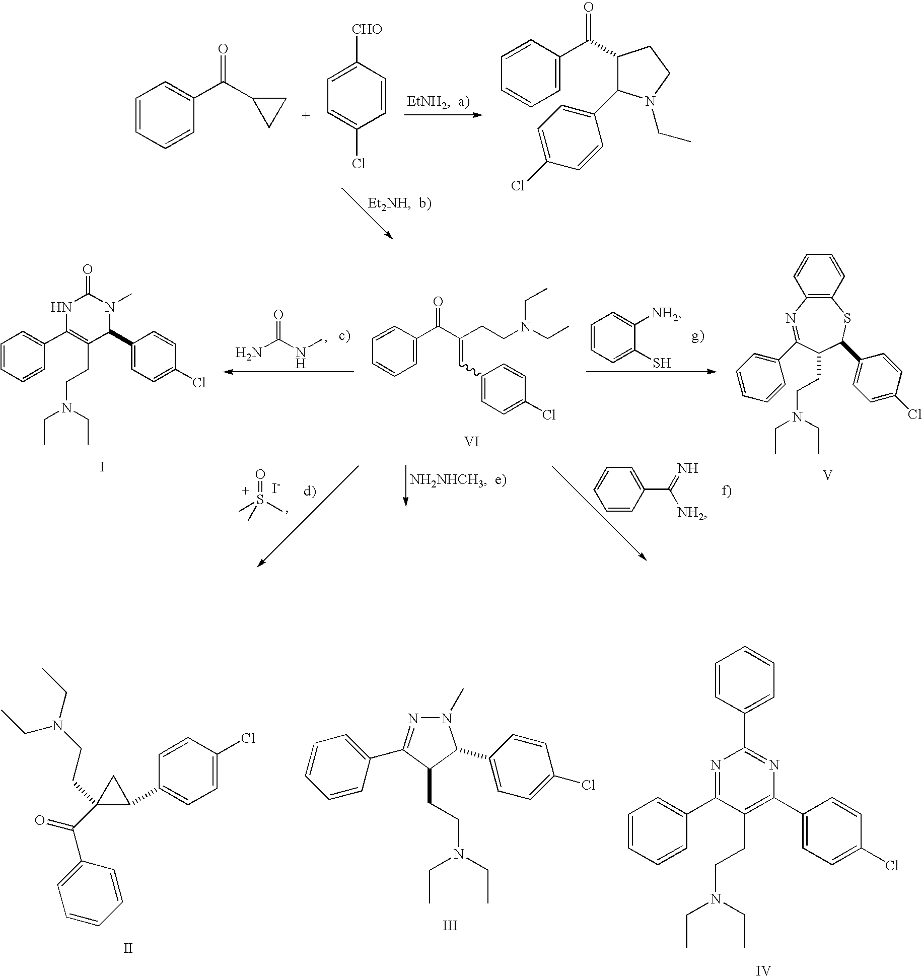 2-Aminoethyl Substituted Pyrimidin-2-Ones Cyclopropanes, Pyrazolines, Pyrimidines and Benzothiazepines and Their Uses as Urotensin II and Somatostatin 5 Receptor Ligands