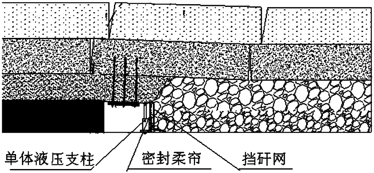 Non-coal-pillar mining method for roof caving roadway forming along goaf by crushing immediate roof