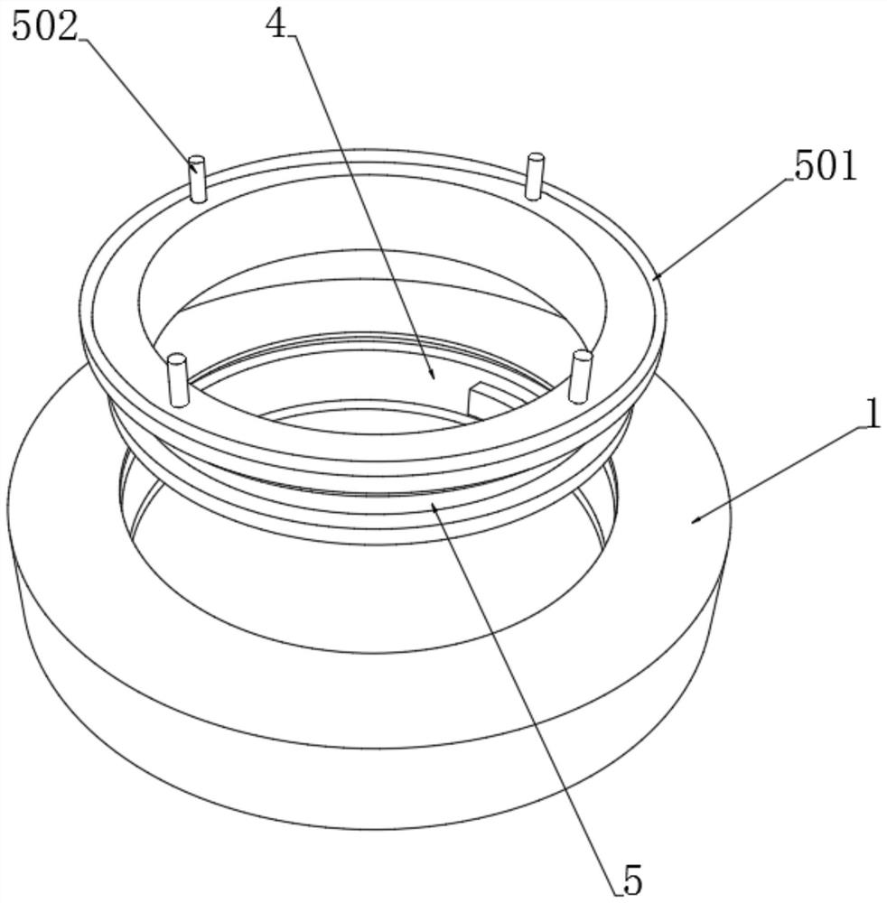 Mining circulating type fine material screening device