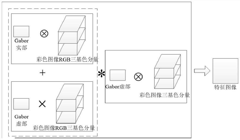 Color texture feature extraction method based on quaternion gabor filter