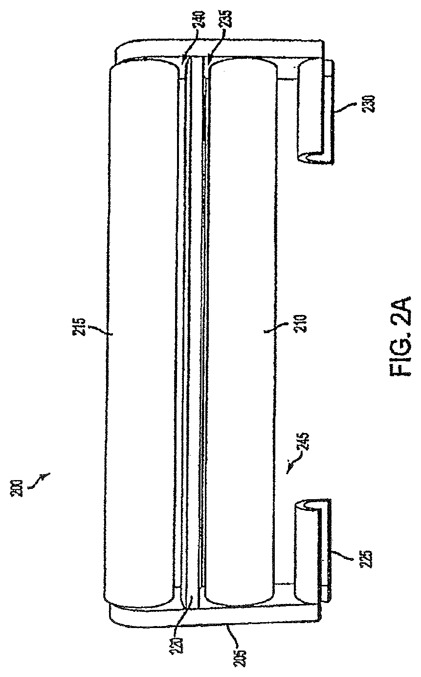 Protective material applicator device