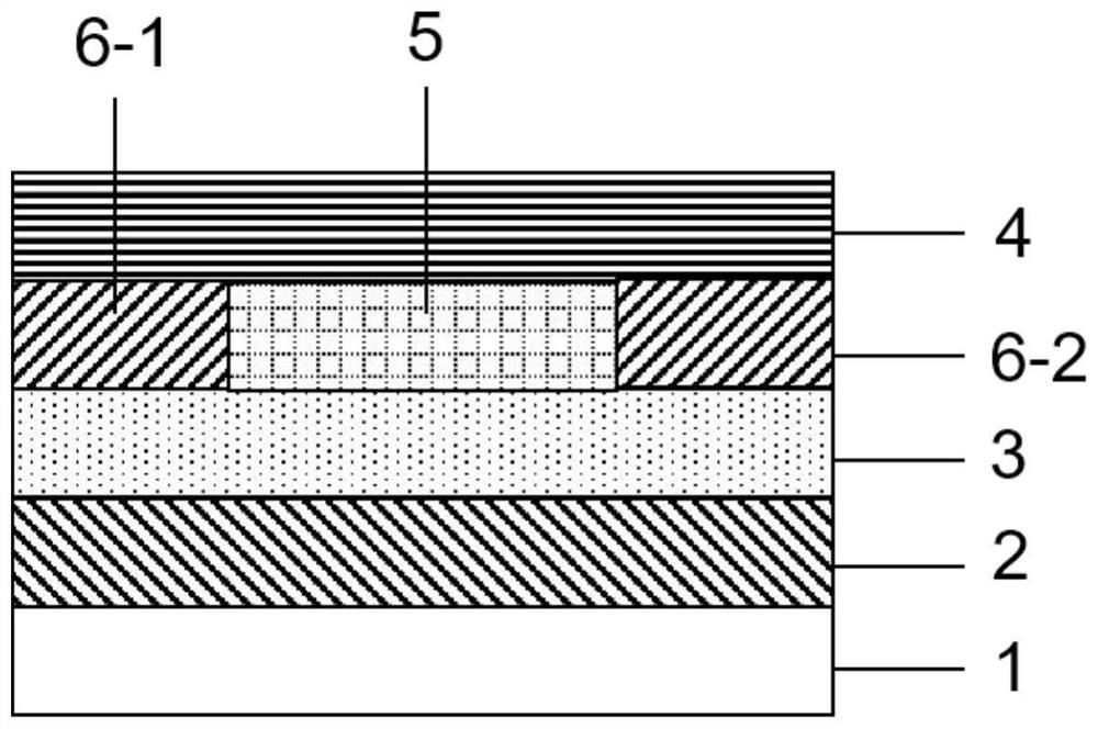 X-ray detector based on field effect transistor structure and preparation method thereof