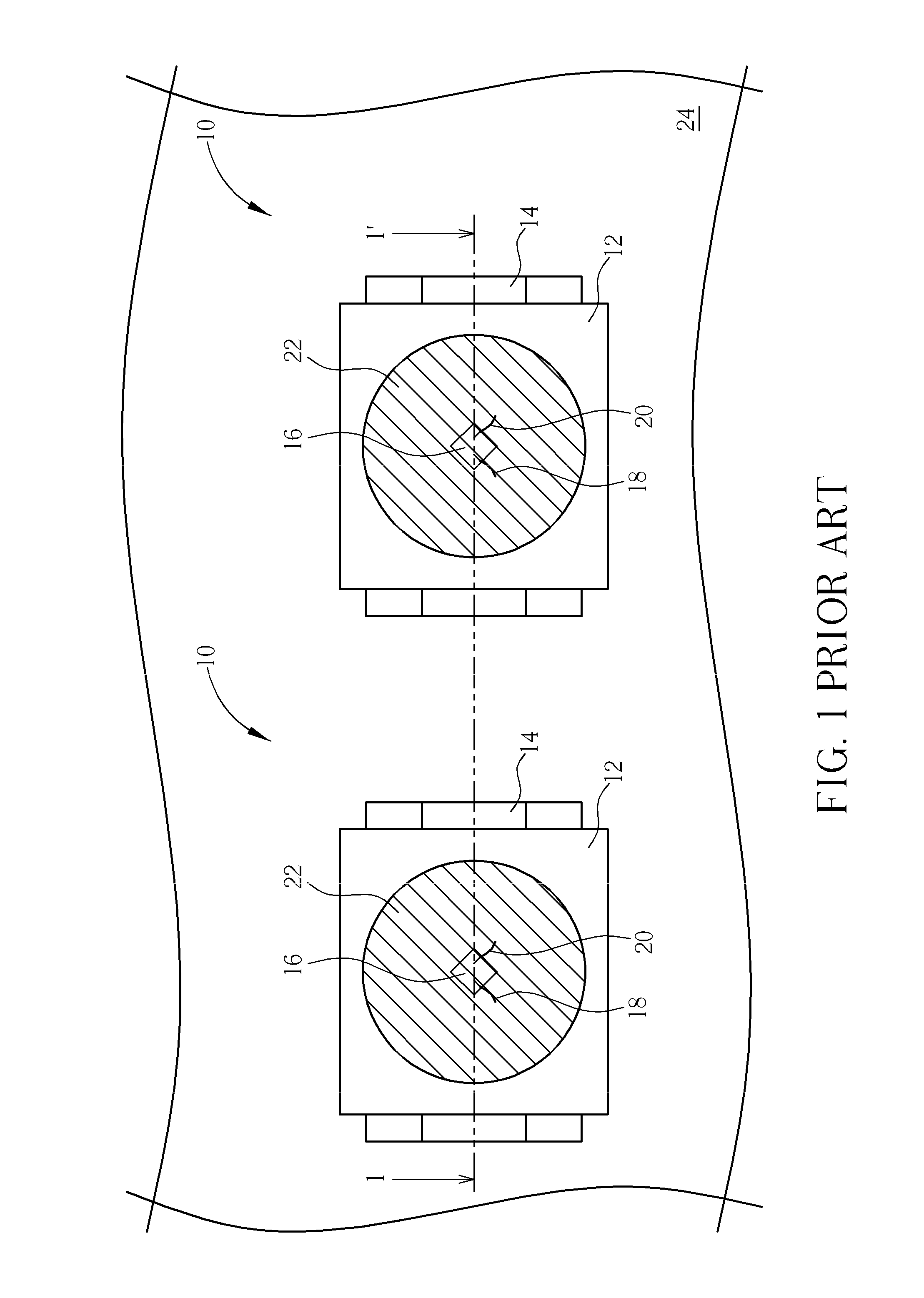 Opto-electronic package structure having silicon-substrate and method of forming the same