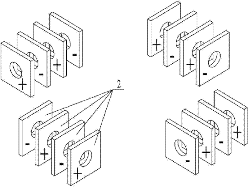 Square rotary ultrasonic motor oscillator