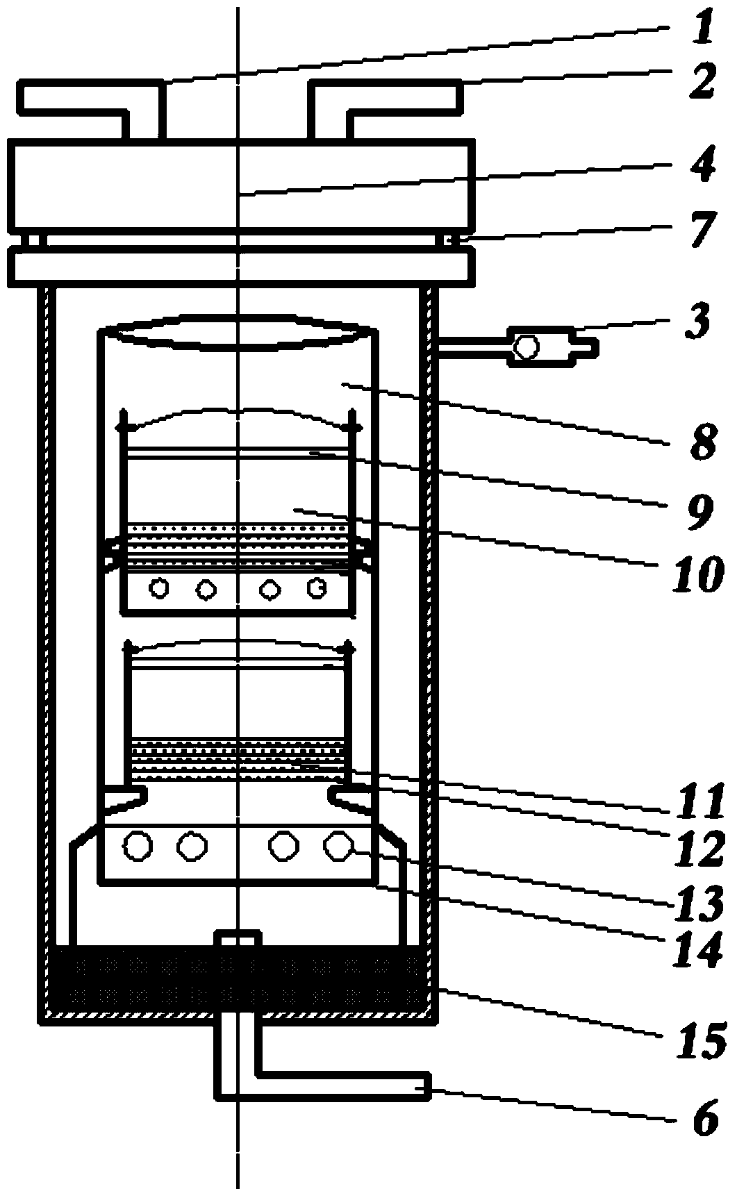 Gas base permeation reactor
