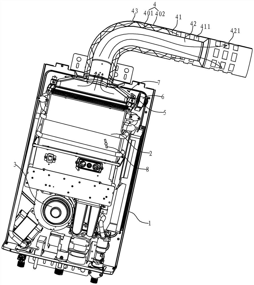 A kind of anti-condensation gas water heater and control method