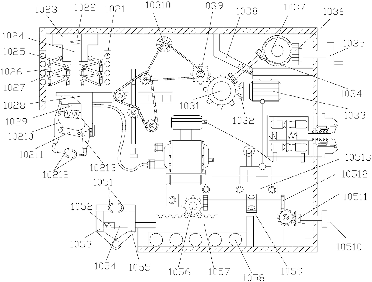 Wiring device for electric power overhaul