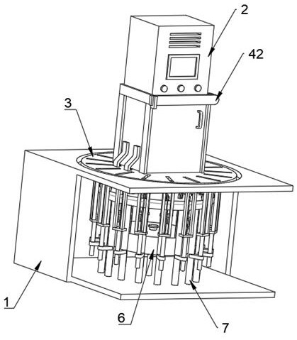 Marine anti-shaking medium-voltage active filtering cabinet