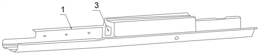 Vehicle doorsill structure and vehicle