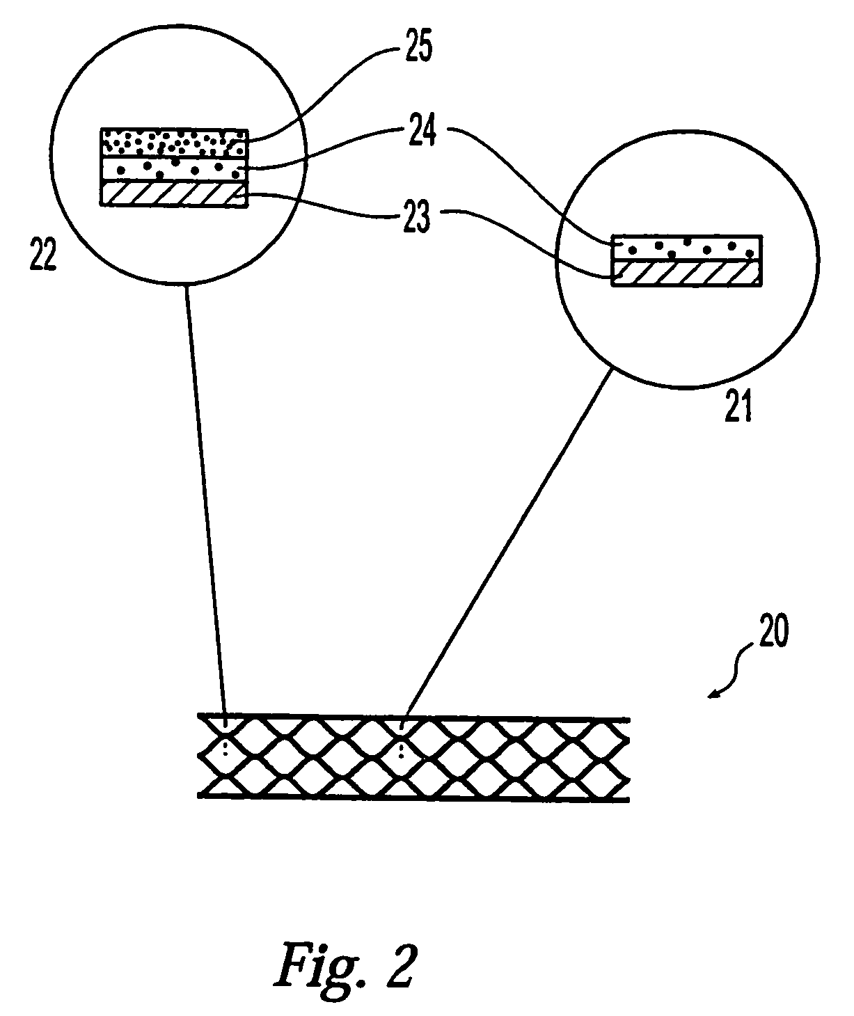 Method for making and measuring a coating on the surface of a medical device using an ultraviolet laser