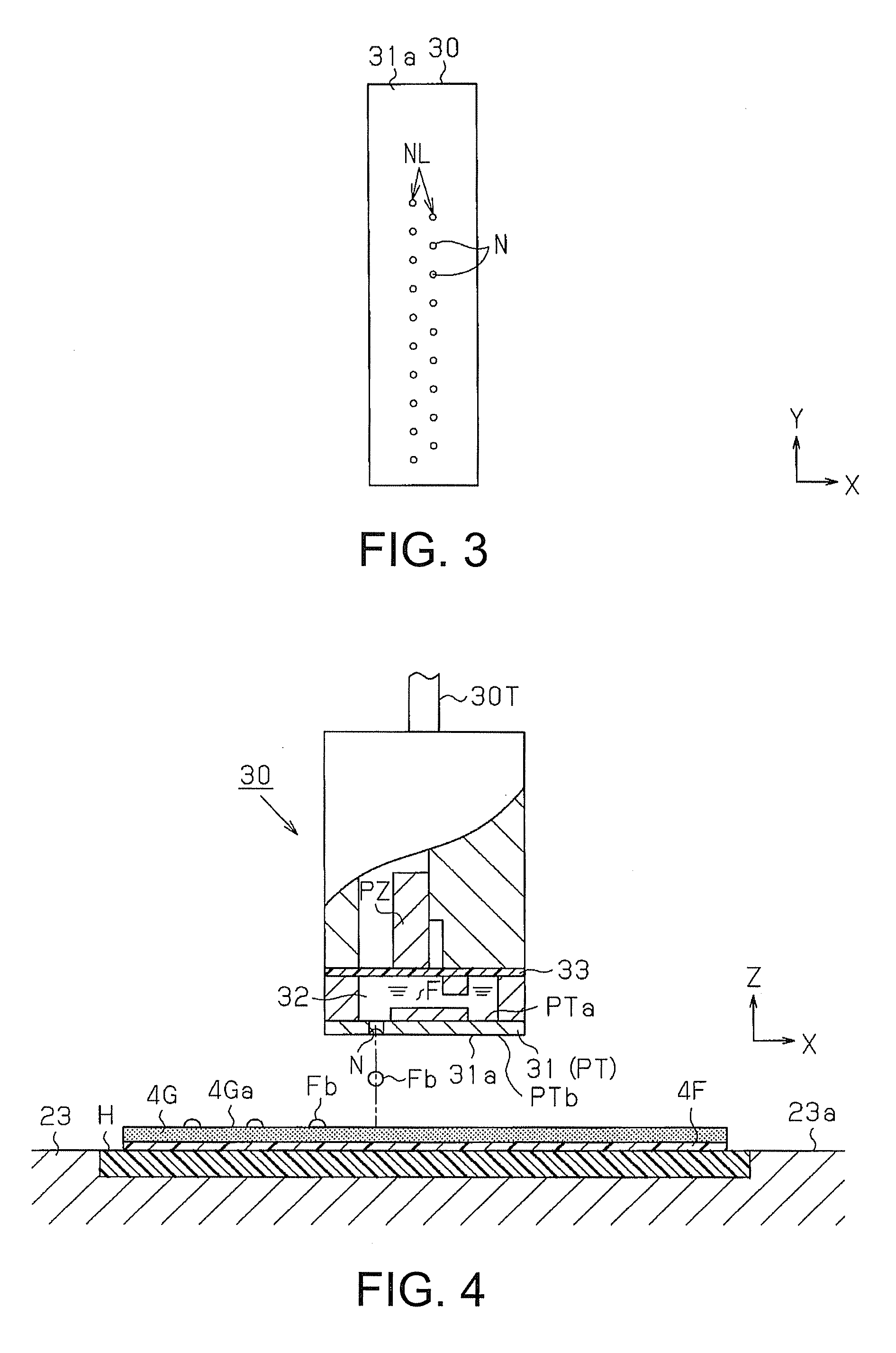 Droplet discharge head and pattern forming device
