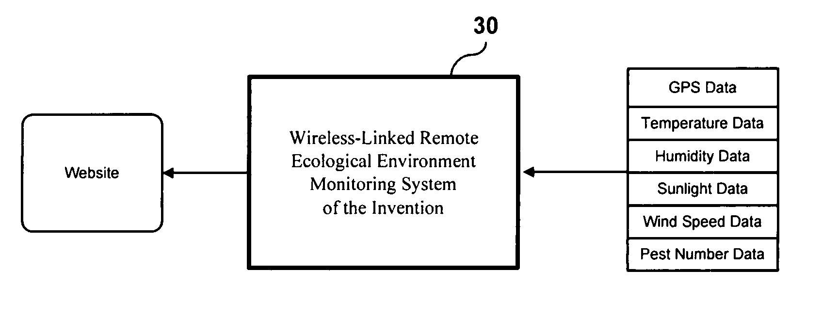 Wireless-linked remote ecological environment monitoring system