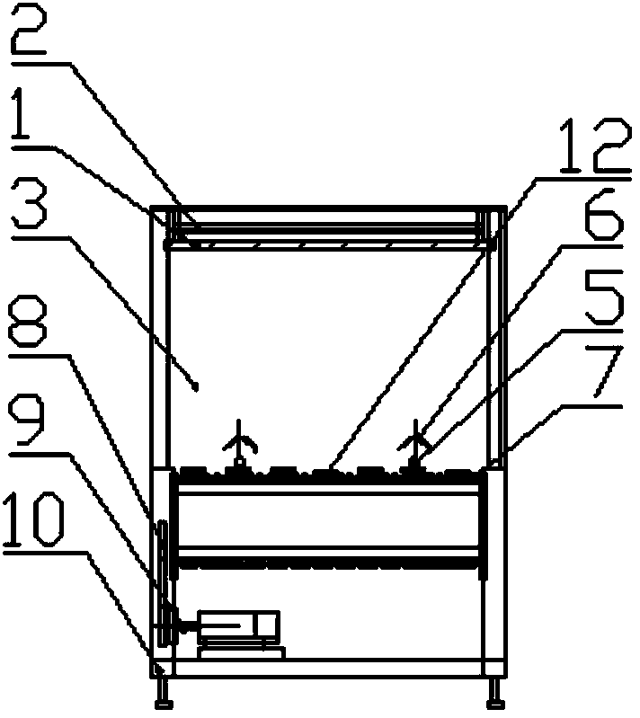 High-infrared curing device and method for brake pad steel back