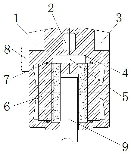 Novel brake caliper body structure