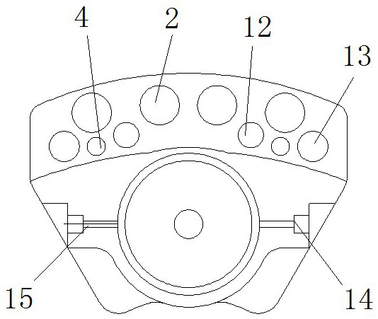 Novel brake caliper body structure