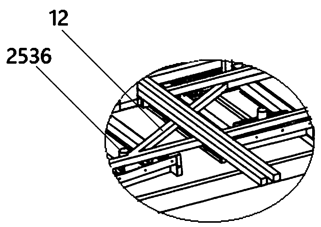 Crawler-type circulating logistics sorter