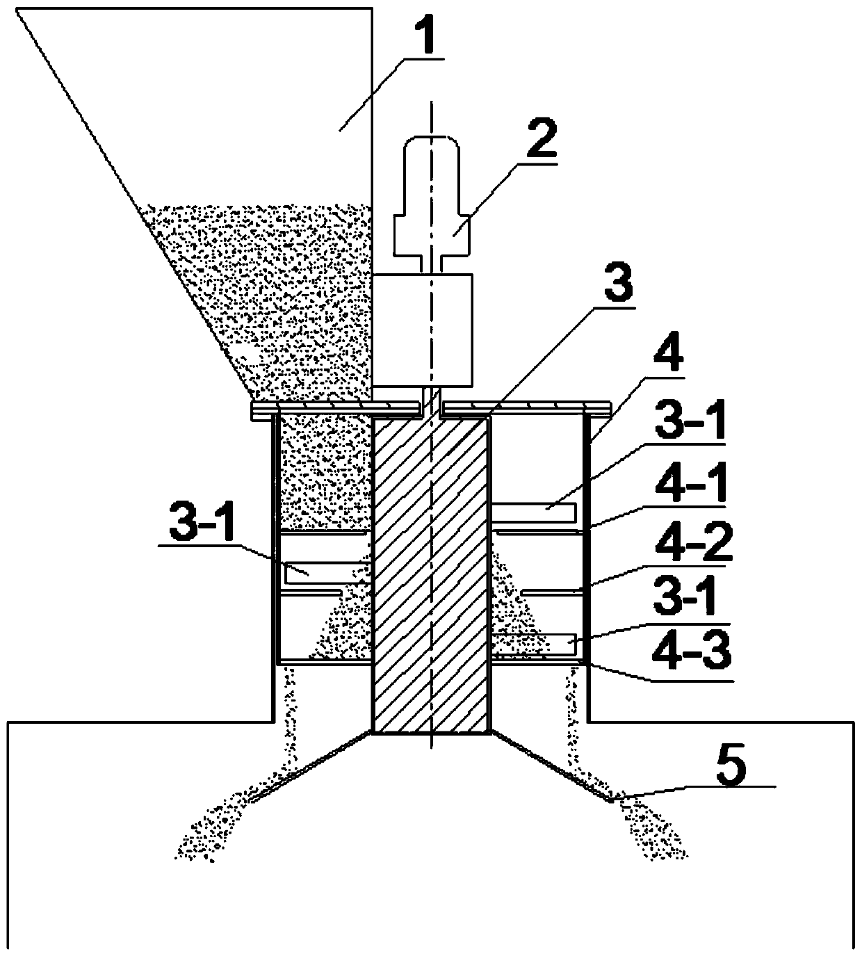 A cloth feeding device and a biomass gasification furnace