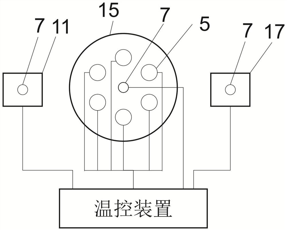 Electric moxibustion device capable of accurately controlling temperature of wormwood to release volatile oil