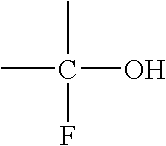 Insulated perfluoropolyether alkyl alcohols