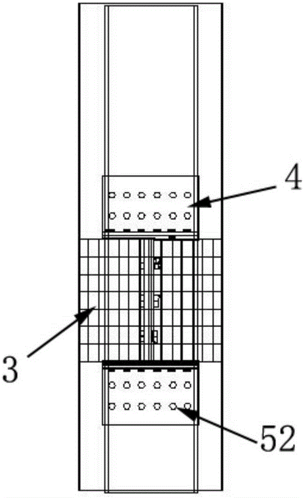 Connecting node for steel pipe constrained steel recycled concrete column and steel beam and construction method thereof