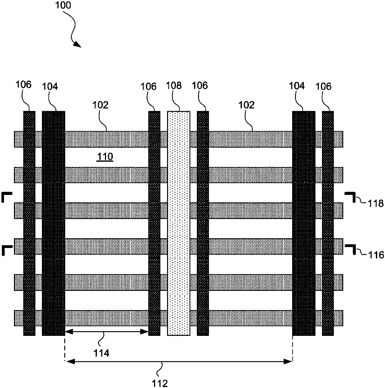 Improved epitaxial growth between gates