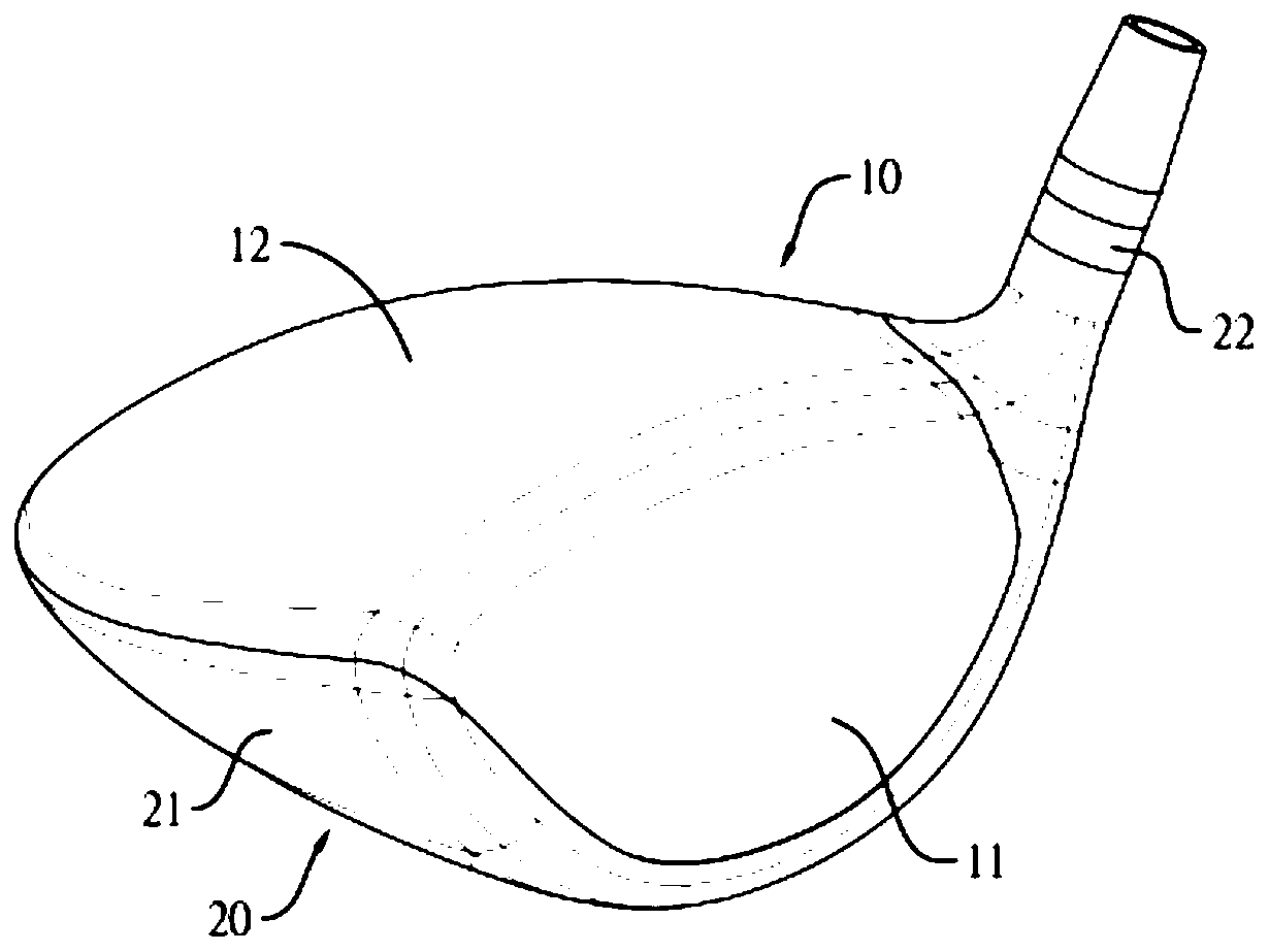 Hollow wood golf club head structure