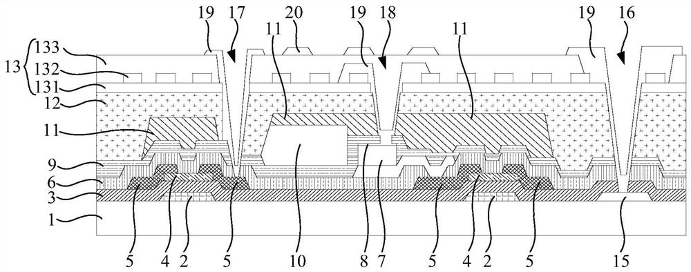 Array substrate, display panel and display device