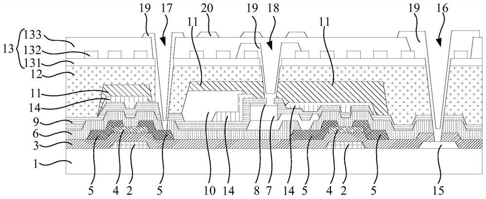 Array substrate, display panel and display device