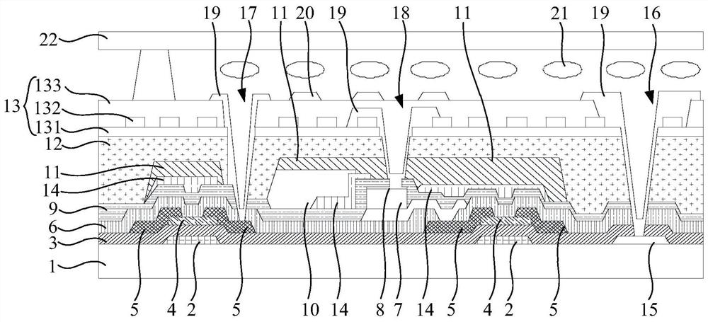 Array substrate, display panel and display device