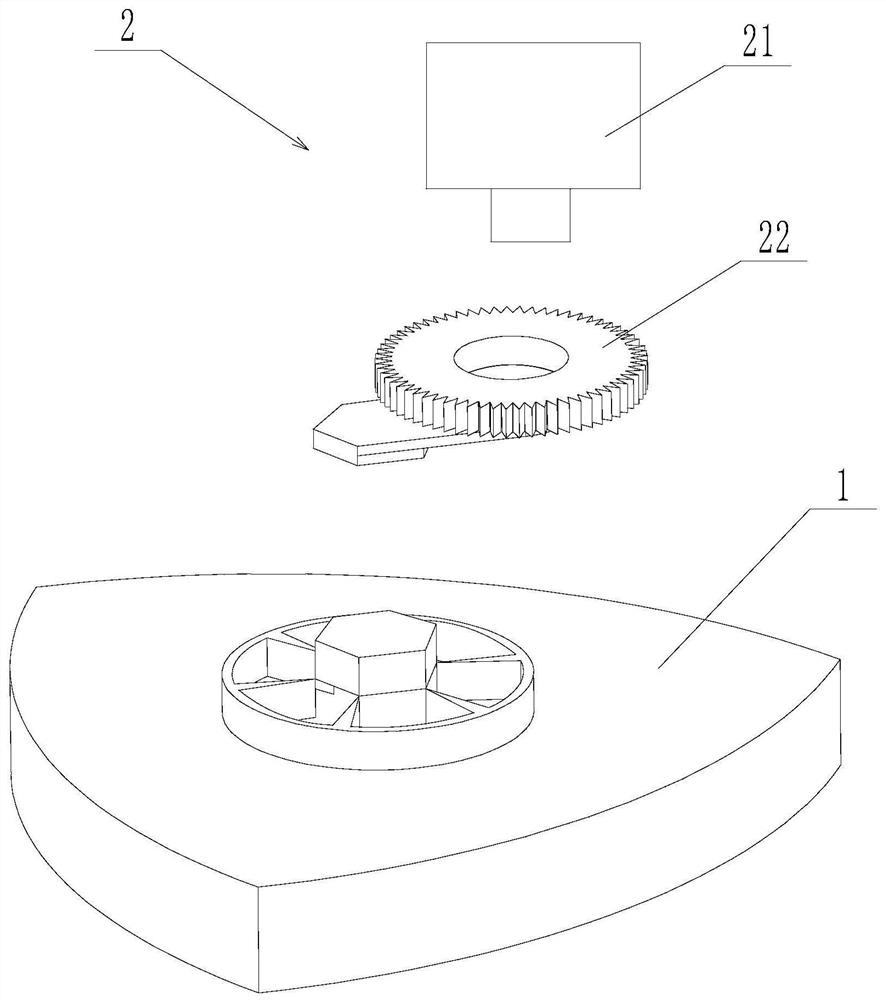 Reuleaux triangle electromagnetic ultrasonic transducer