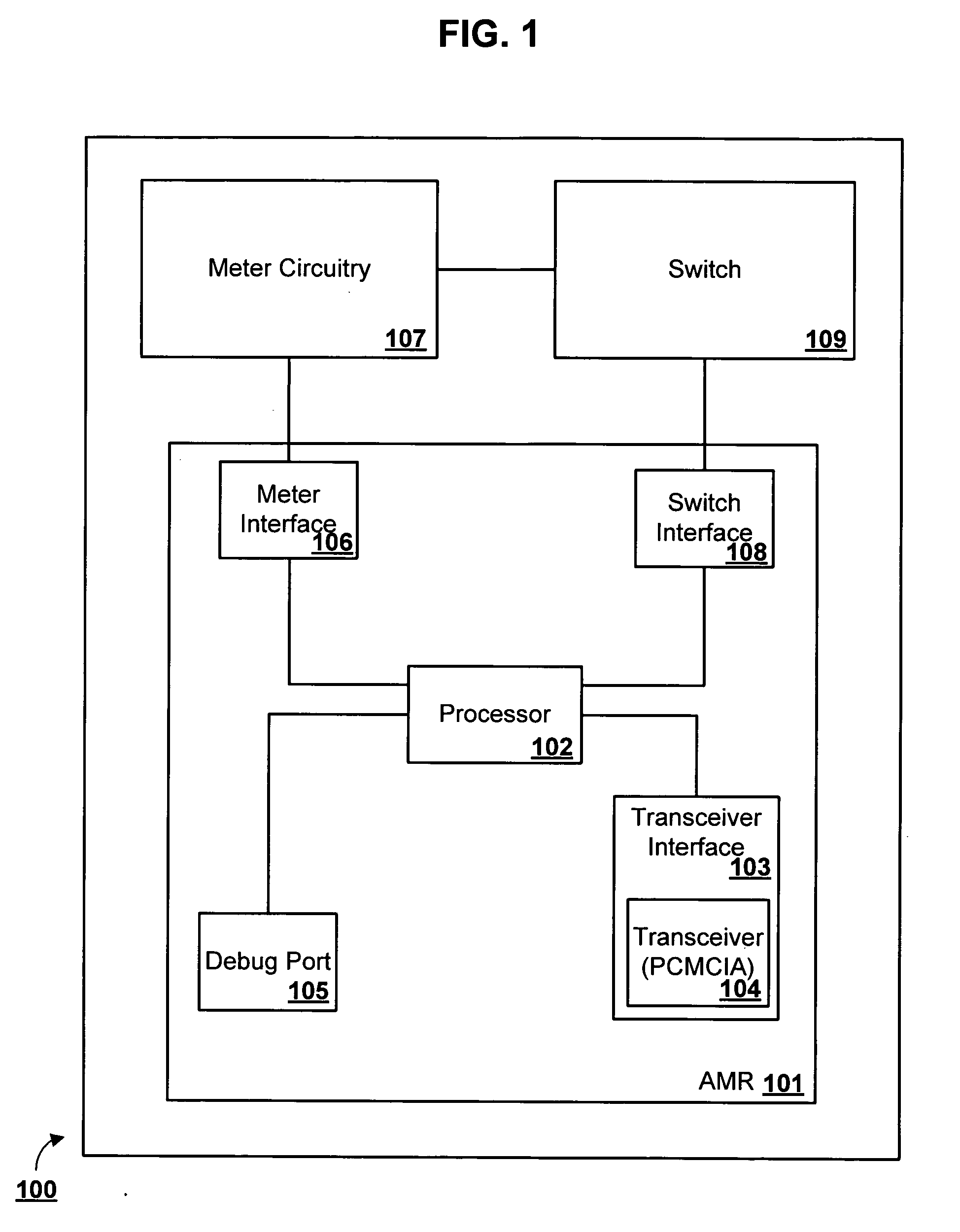 Methods and systems for meter reading and high speed data transfer