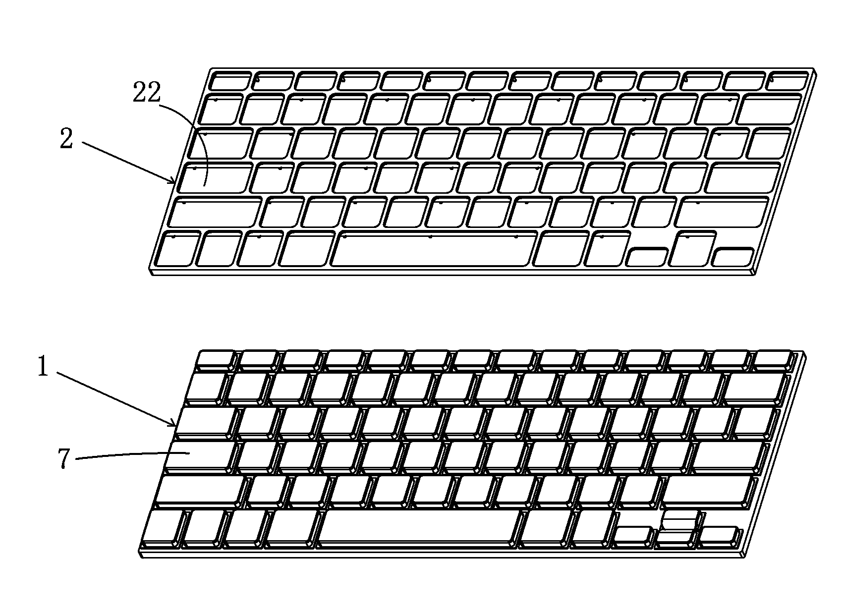 Keyboard Preventable Keycaps from Breaking off