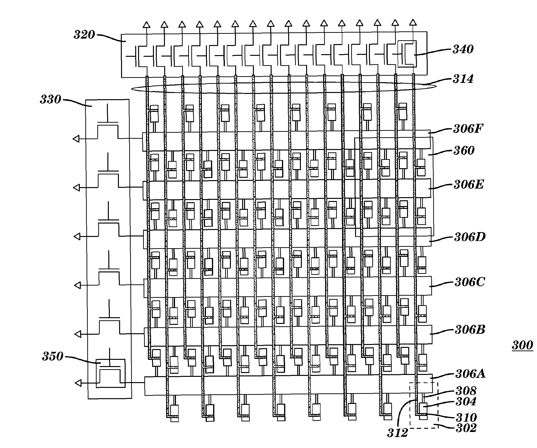 Dense semiconductor fuse array
