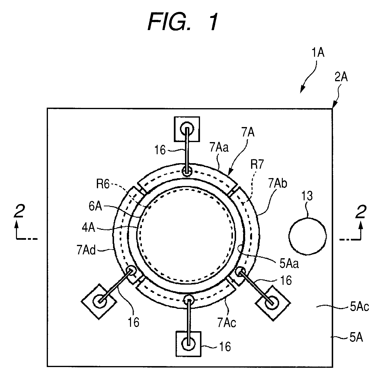 Rotary variable capacitance element and rotary variable capacitance device